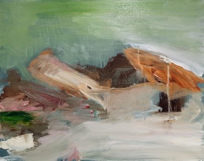 Abstract Coastal Serenity by Joackim Schou Dahle