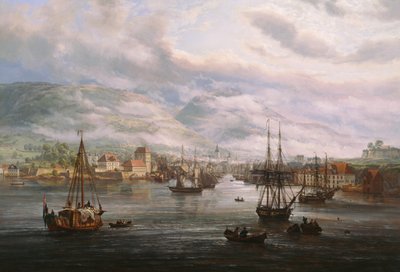 Bergen Bay by Johan Christian Dahl