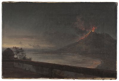 View Towards Vesuvius from Villa Quisisana by Johan Christian Dahl