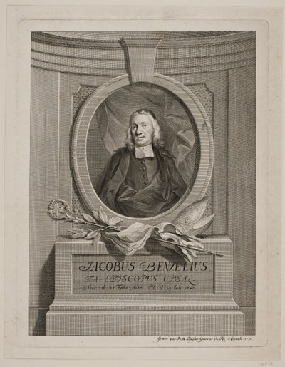 Bishop Jacob Benzelius by Johan Martin Preisler
