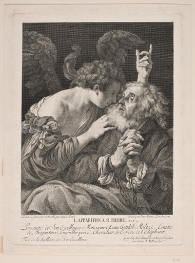 The Angel Appears to Betus? by Johan Martin Preisler