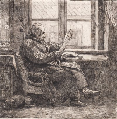Counselor Emanuel Bonnevie by Johan Thomas Lundbye