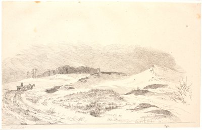 Winter Landscape in North Zealand Character by Johan Thomas Lundbye