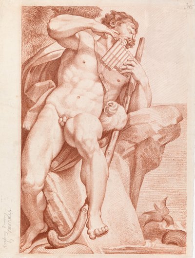 Polyphemus Playing the Pan Pipes by Johan Tobias Sergel