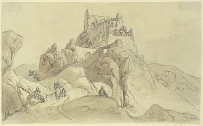 Castle Ruin by Johann Adam Klein