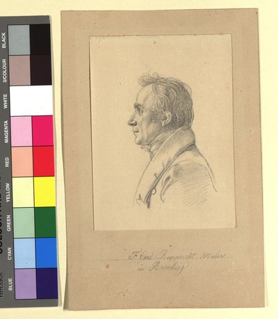 Friedrich Karl Rupprecht (1779-1831), Painter by Johann Adam Klein
