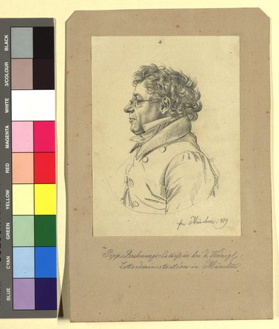 Mr. von Popp (Accountant at the Royal Lottery Administration in Munich) by Johann Adam Klein