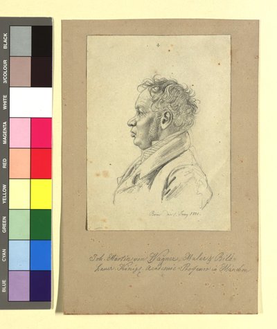 Johann Martin von Wagner (1777-1868), painter by Johann Adam Klein
