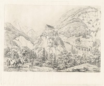 The Georgenberg in Tyrol by Johann Adam Klein
