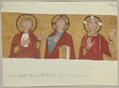 From: Collection of Outlines and Drawings, Volume 1, Sheet 100 by Johann Anton Ramboux