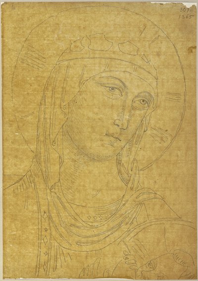 From: Collection of Outlines and Drawings, Volume 6, Sheet 44 by Johann Anton Ramboux