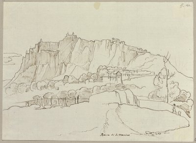 The Republic of San Marino by Johann Anton Ramboux