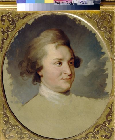 Portrait of Prince of Tauris General-Field Marshal, Statesman Grigori A. Potyomkin (1739-1791) by Johann Baptist I Lampi