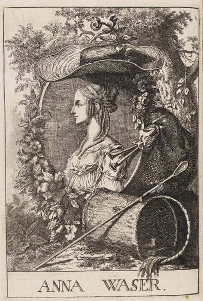 Anna Waser by Johann Caspar Füssli