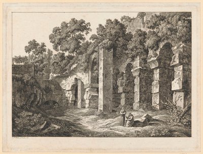 Landscape - In the Colosseum by Johann Christian Reinhart