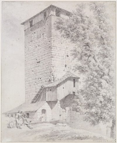 The Pentagonal Tower in Nuremberg by Johann Christoph Erhard
