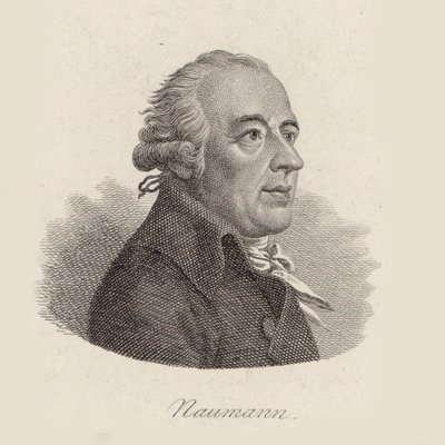 Portrait of Johann Gottlieb Naumann by Johann Friedrich Bolt