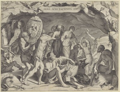 The Forge of Vulcan by Johann Friedrich Greuter