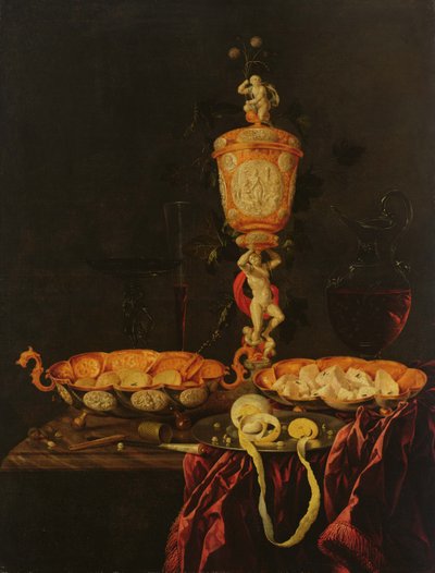Still Life with a Goblet, 1676 by Johann Georg Hinz
