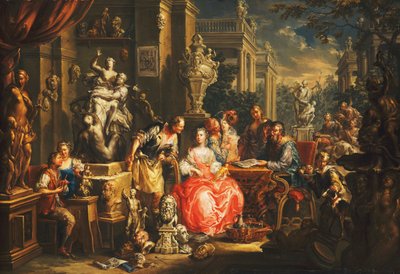 An Allegory of the Visual Arts by Johann Georg Platzer