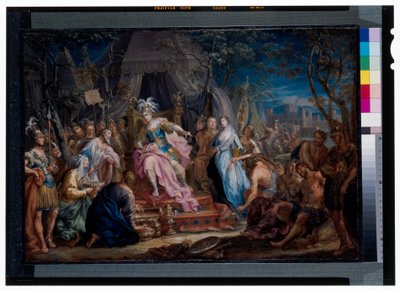 The Abstinence of Scipios by Johann Georg Platzer