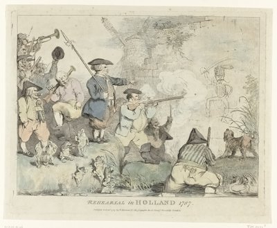 The Rehearsal by Johann Heinrich Ramberg