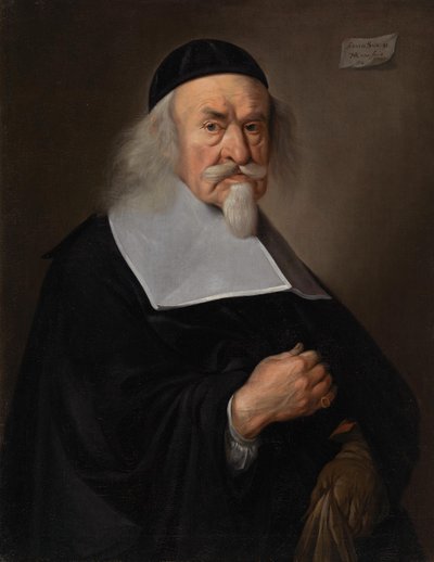 Portrait of an 81-Year-Old Man by Johann Heinrich Roos