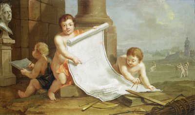 Allegory Representing the Levelling of the Old Fortifications by Johann Heinrich Tischbein