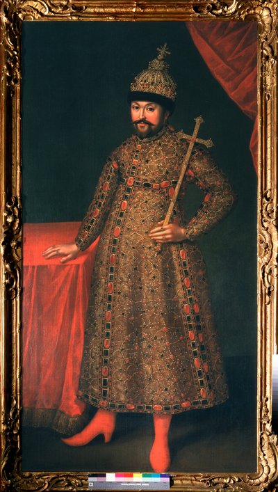 Portrait of Tsar Michael I Fyodorovich of Russia by Johann Heinrich Wedekind