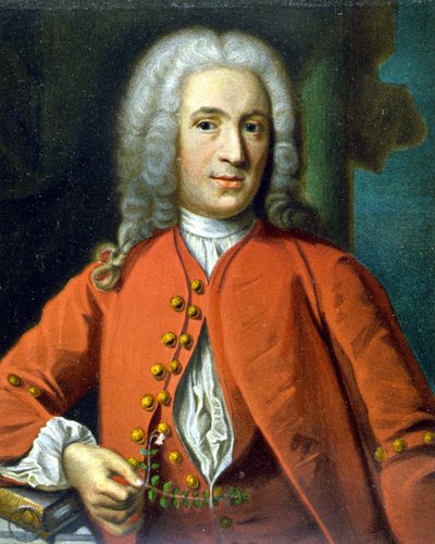 Carl Von Linné Swedish naturalist and writer (1707 - 1778) - by J. H. Scheffel, in 
