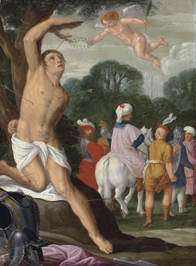 The Martyrdom of Saint Sebastian by Johann König
