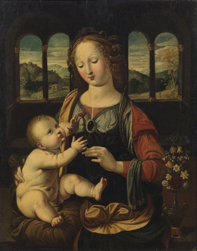 Virgin and Child by Johann König