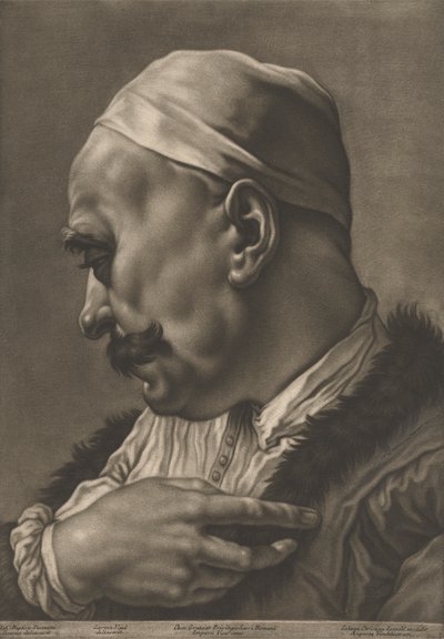 Portrait of a Man wearing a Cap by Johann Lorenz Haid