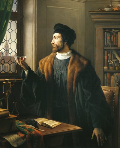 Faust on Easter Morning by Johann Peter Krafft