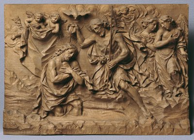 Baptism of Christ by Johann Peter Schwanthaler der Ältere
