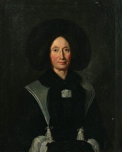 Portrait of a Woman Wurstemberger by Johann Rudolf Huber