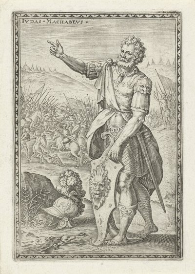Judas Maccabeus by Johann Sadeler (I)