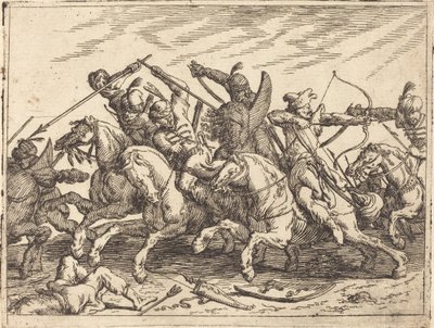 Caprices of Various Battles by Johann Wilhelm Baur