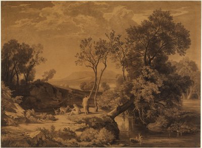 Paradise as a Spring Morning (In Paradise I) by Johann Wilhelm Schirmer