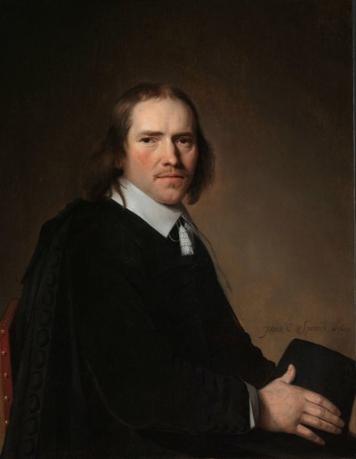 Portrait of Dirck, Johannes, or Jacobus Wallis by Johannes Cornelisz. Verspronck