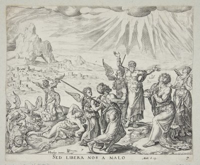 Man Delivered from All Evil by Johannes Wierix