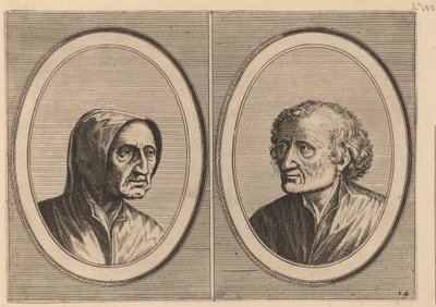 "Erlijcke Lyn" and "Snoepighe Steeve" by Johannes and Lucas van Doetechum after Pieter Bruegel the Elder
