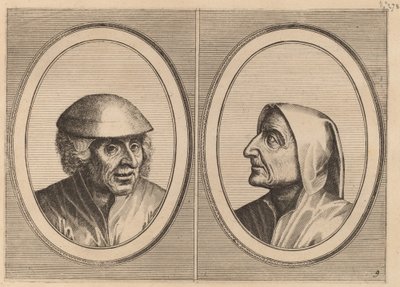 "Kees Geldt-sack" and "Kaarighe Truy" by Johannes and Lucas van Doetechum after Pieter Bruegel the Elder