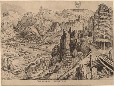 The Penitent Magdalene by Johannes and Lucas van Doetechum after Pieter Bruegel the Elder
