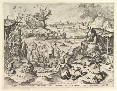 The Temptation of St. Anthony by Johannes and Lucas van Doetecum