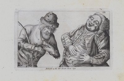 A Pauper and a Fat Rich Man by John  Collier