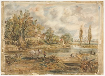 The White Horse by John (after) Constable