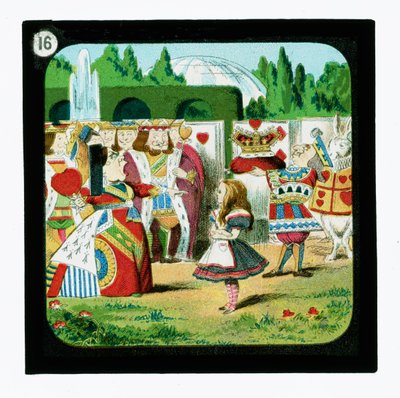 Alice in Wonderland, Coloured Lantern Slides by John (after) Tenniel