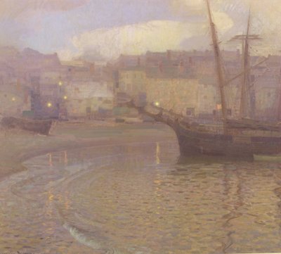 The Harbour by John Alfred Arnesby Brown