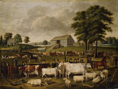 A Pennsylvania Country Fair, 1824 by John Archibald Woodside